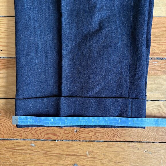 Paul Smith Baggy Wide Leg Pleated Trousers - Picture 5 of 7